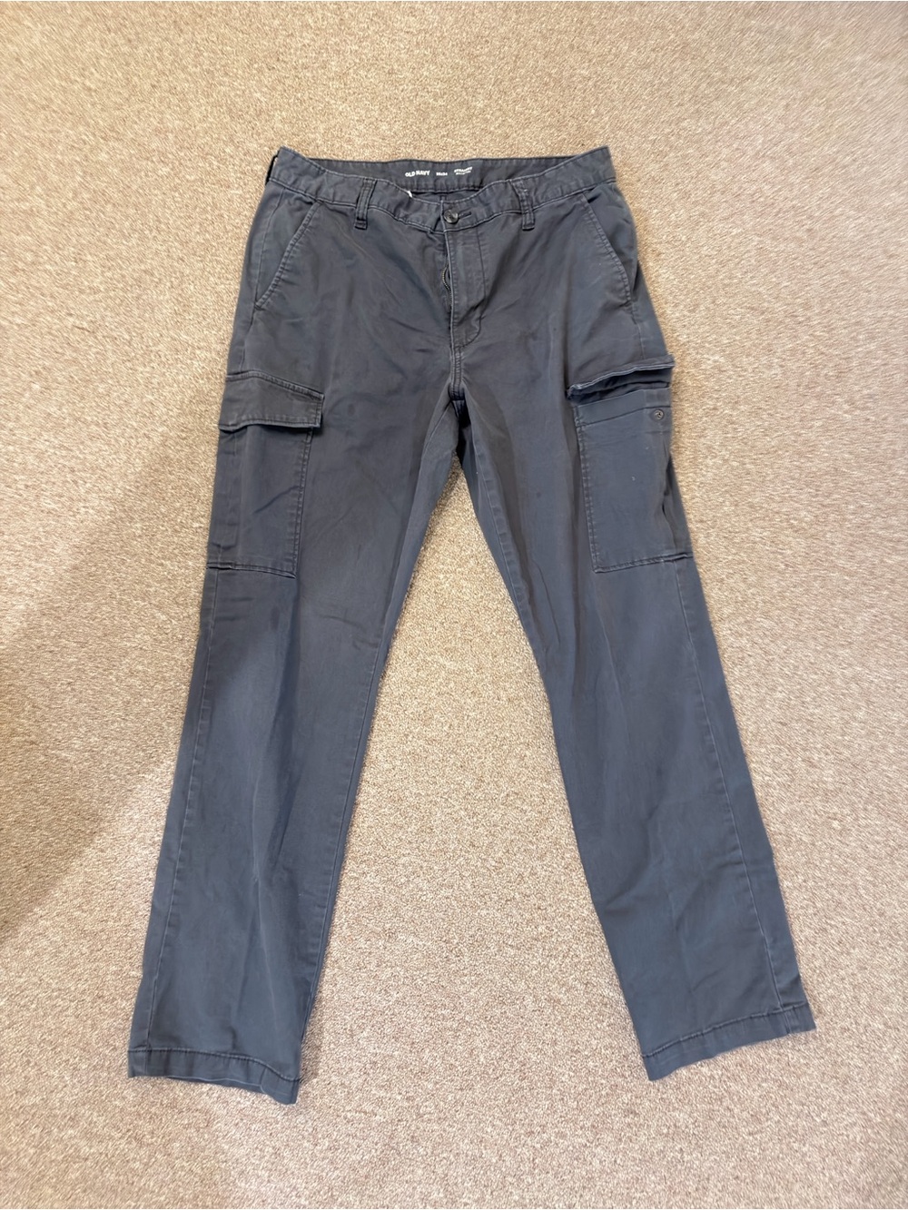 Old Navy Men's Cargo Pants - Charcoal